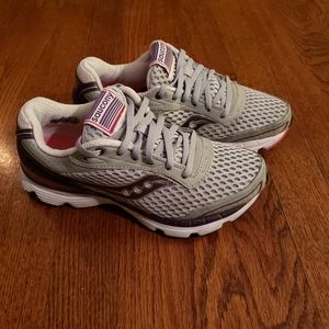 SAUCONY SHADOW GENESIS Purple Pink Running Walk Athletic Sneaker Women Shoe Sz 7